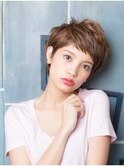 大人可愛い/ショコラアッシュ/ヘルシースタイル/ふんわりカール
