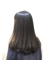 ヘアー カフェ コトノハ(hair cafe kotonoha)&nbsp;【コトノハ】艶感ストレート　酸性縮毛矯正長崎髪質改善うるツヤ