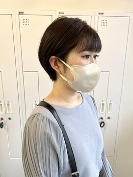 クリアーオブヘアー 池下店(clear OF HAIR) ショートボブ/オリーブブラウン
