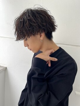サンド クリア 横浜本店(sand clear) メンズ波巻きパーマ