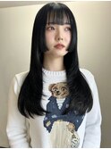 前髪/グレーベージュ/アッシュカラー/髪質改善/レイヤーロング