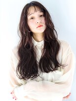 ヘアサロン ガリカ 表参道(hair salon Gallica) <SAKI>ゆるふわナチュラルカールにブリーチなし透明感ベージュ