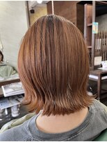 ビューティアンドスパ ガガ(GAGA)&nbsp;解放的な明るさのハイトーンカラースタイル　藤枝美容室