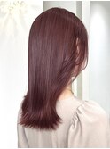 ピンクラベンダー酸性ストレート髪質改善トリートメント銀座◎