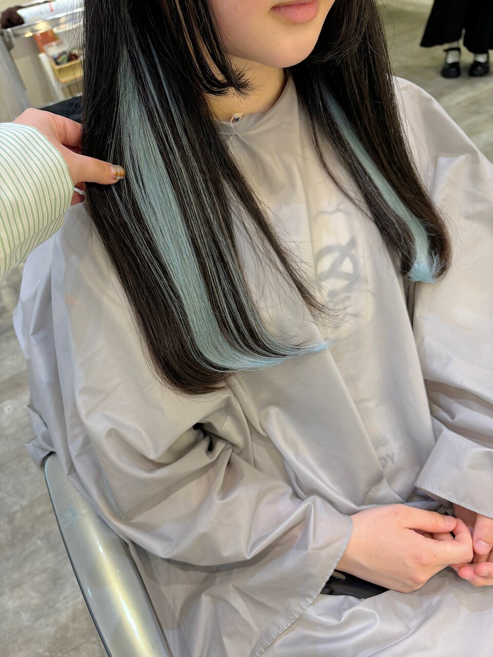 夏大人気！水色シールエクステ♪：L215155731｜コル(CoL)のヘア