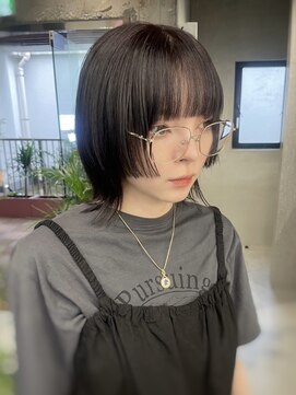 キャラハーフ 池袋東口店(KYARA HALF) ボブウルフ/ボブレイヤー/顔まわりカット