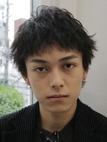 バイフィフス 原宿/表参道(by fifth)&nbsp;原宿ゆるめシャドウパーマメンズマッシュウルフカット10代20代