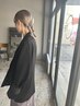 【学割U24】透明感　ブリーチなし　ブリーチあり　ダブルカラー　