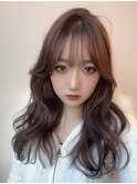 似合わせ/レイヤーカット/グレージュ/ベージュ/髪質改善