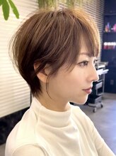 ブレス ヘアデザイン(BLESS hair design) 静岡ショートカット白髪染め切りっぱなしボブ大人ショートボブ