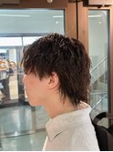 ツイストスパイラルパーマ メンズサロン マッシュカット 韓国