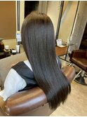 大人かわいいエギョモリミルクティーブラウン ひし形シルエット