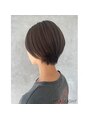 アーサス ヘアー デザイン 新潟新発田店(Ursus hair Design) ハンサムショートは、後頭部に丸みを出して女性らしさ◎