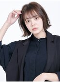 レイヤーボブ/フェイスレイヤー/外ハネボブ くびれボブ 錦糸町