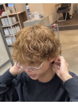 スイッチ(men's SWITCH) 大分メンズ波巻きスパイラルマッシュ刈り上げウルフショート