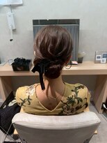 ウルー 六本木店(uruu)&nbsp;【シニヨン】六本木/六本木駅/ヘアセット/結婚式/早朝/ライブ