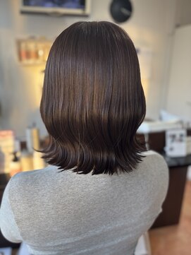 イルミナカラーでつくる柔らかベージュ♪