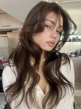 サロン ド ビカ(Salon de bika) バタフライレイヤー×レッドブラウン