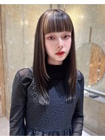 オーレント(AULENT)&nbsp;ハイレイヤー/ミディアム・ロング/20代/30代/顔周り・フェイス