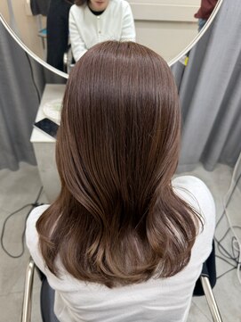 ケシキ 表参道 原宿(kesiki.) グレージュ/ミディアムレイヤー/赤み消しカラー