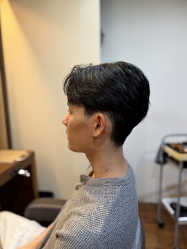 アリレイナ美容室 鎌倉店(ARIREINA) 鎌倉メンズセンターパートフェザーパーマ２０代３０代