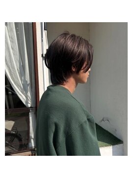サンクチュアリー 南森町店(Sanctuary) 襟足長めスタイル