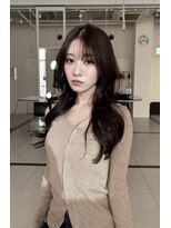 リン(Lin.) 艶暗髪×韓国風レイヤーロング