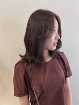 トッカ ヘアアンドトリートメント 大宮店(tocca)&nbsp;韓国風くびれミディ× ショコラブラウン