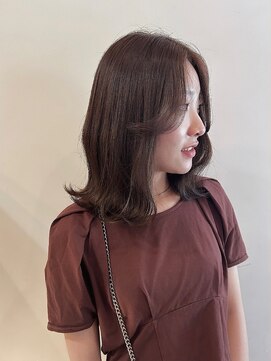 トッカ ヘアアンドトリートメント 大宮店(tocca) 韓国風くびれミディ× ショコラブラウン