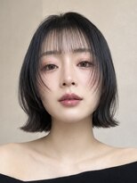 オーラ オモテサンドウ(Aura omotesando)&nbsp;シースルーバング×ハッシュボブ