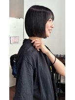 ニキ(niki)&nbsp;ボブ/ミニボブ/黒髪ボブ/大人ボブ/似合わせボブ/TOKIO/梅田ボブ
