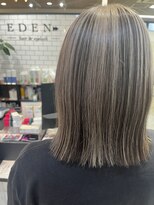 エデン(EDEN)&nbsp;切りっぱなしbob×アンブレラカラー