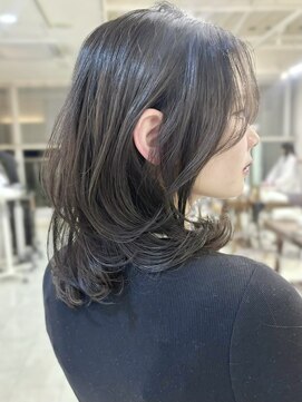 キアラ(Kchiara) 大人顔まわり美人朝が楽になるレイヤーカット【福岡Kchiara奥野