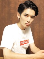 大人の七三パーマ