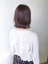 ヘアースパリゾート リアン 燕三条店(Lien)&nbsp;切りっぱなしボブ＿ピンクアッシュ