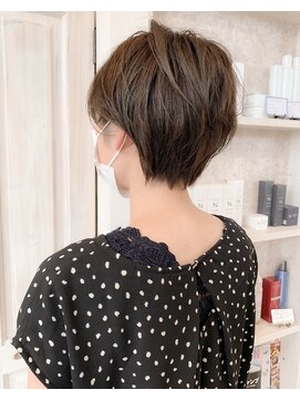 キャアリー(Caary) 福山ショートヘア/ベリーショート人気Caary丸みハンサムショート