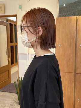 エニエンメイクス 立川(ENIEN MAKE'S) ボブ/黒髪/ボブウルフ/ココアベージュ/グレージュカラー