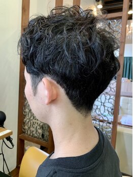 エン バイ ヘアーリーフ 西田辺店(EN by Hair Leafy)の写真/【阿倍野/西田辺】”Aujua認定サロン”仕事もプライベートもかっこよく決まるスタイルに◎コロナ対策万全！