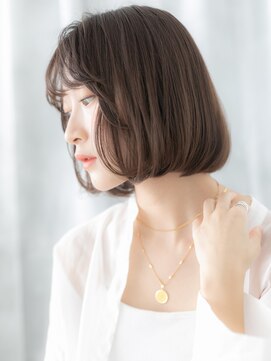 ドクターズ サロン ラブ(Dr's Salon LAB) ミストバング小顔ツヤ髪ナチュラル大人ロブa古河20代30代40代