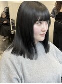 #黒髪#小顔#クラゲヘアー#オリーブグレー#ココアベージュ#美髪