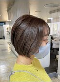 ショートボブ(^^)