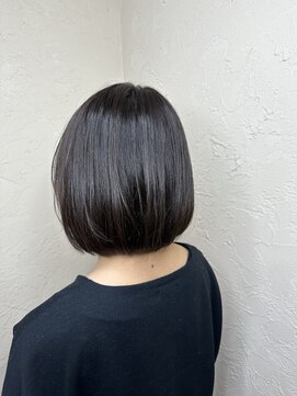 ヘア カンパニー トワ 千葉店(TOWA) 黒髪ナチュラル+ツヤボブ