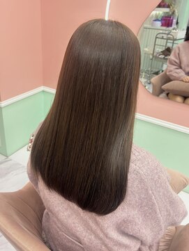 ガーランド(Girland) 【girland】マロンカラー 韓国風/レイヤーカット