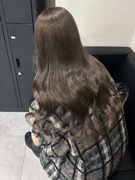 ベレーザ 渋谷(BELEZA) 5836髪質改善グレージュカラーレイヤーロング韓国ワンホンヘア