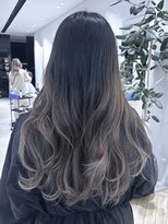 ステア ケース(stair case)&nbsp;バレイヤージュエアタッチグラデーション髪質改善トリートメント