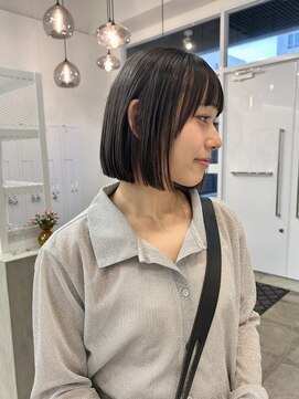 クリアーオブヘアー 池下店(clear OF HAIR) ケアストレートパーマ / bob