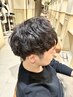 【NEW!!!】☆男性限定☆  カット＋ニュアンスパーマ＋marbb