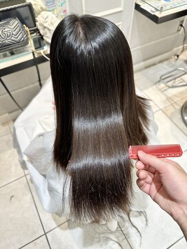 ネオリーブギンザ 銀座店(Neolive GINZA) 美髪縮毛矯正×ビフォーアフター【銀座】片桐