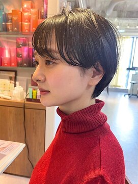 ジアン バイ ミルボン NU茶屋町+(GIEN by milbon) 大人可愛い/耳かけショート