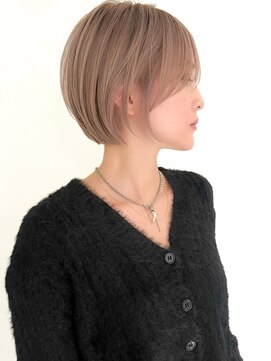 ゴカン バイ ジル ブラン 名古屋(Gokan by JIL BLAN) ハイライトバレイヤージュダブルカラーショートカット30代40代